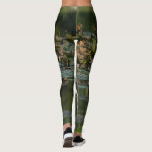 Leggings Réflexion de l'aigle blanc (Dos)