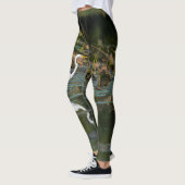 Leggings Réflexion de l'aigle blanc (Gauche)