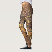 Leggings Réflexion du coucher de soleil sur le sable (Gauche)