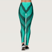 Leggings Réflexion sarcelle comme (Dos)