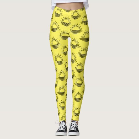 Leggings Réflexion Sunrise/Sunset Thunder_Cove (Devant)