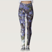 Leggings **"Réflexions de Jacaranda : Bateaux domestiques s (Devant)