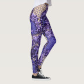 Leggings regard de dentelle pourpre de lingerie (Droite)