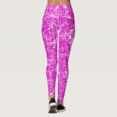 Leggings Regard rose (Dos)