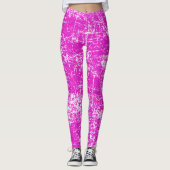 Leggings Regard rose (Devant)