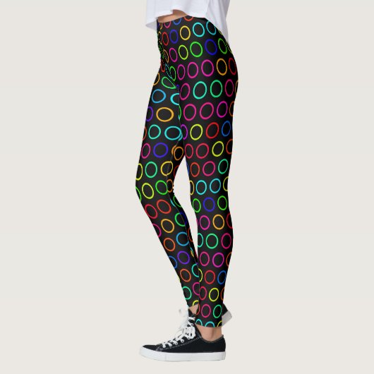 leggings regenboogcirkels (Links)
