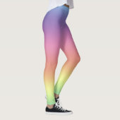 Leggings - Regenbooggekleurde strepen (Rechts)