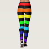 Leggings regenboogstrips (Achterkant)