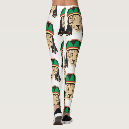 Leggings Reggae léopard (Dos)