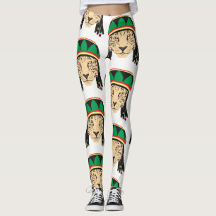 Leggings Reggae léopard