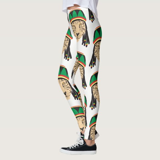 Leggings Reggae léopard (Gauche)