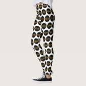 Leggings Reggae Musique design, reggae art (Gauche)