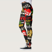Leggings Reggae Rasta (Gauche)