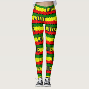 Leggings Reggae Rastafara Love