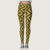 Leggings Reggae Roots Rasta Hippie (Devant)