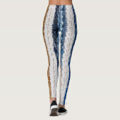 Leggings Rein patchwork : jean recyclé tapis. (Dos)