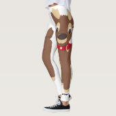 Leggings Reinder de Noël (Gauche)