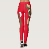 Leggings Reinder de Noël (Dos)