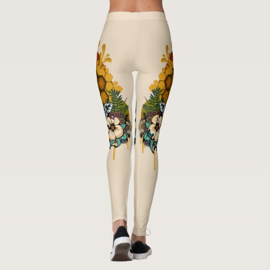 Leggings Reine des abeilles (Dos)