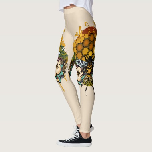Leggings Reine des abeilles (Gauche)
