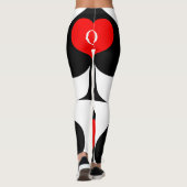 Leggings Reine noire des pique Coeur rouge Thunder_Cove (Dos)