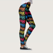 Leggings #relaxant, avec orange et citron vert, (Droite)