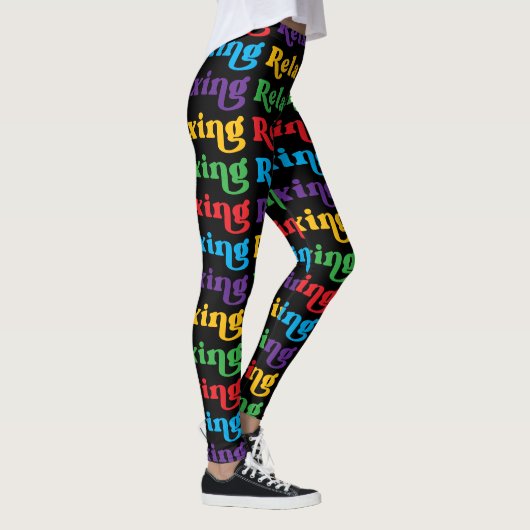 Leggings Relaxant, multicolore, rétro (Droite)