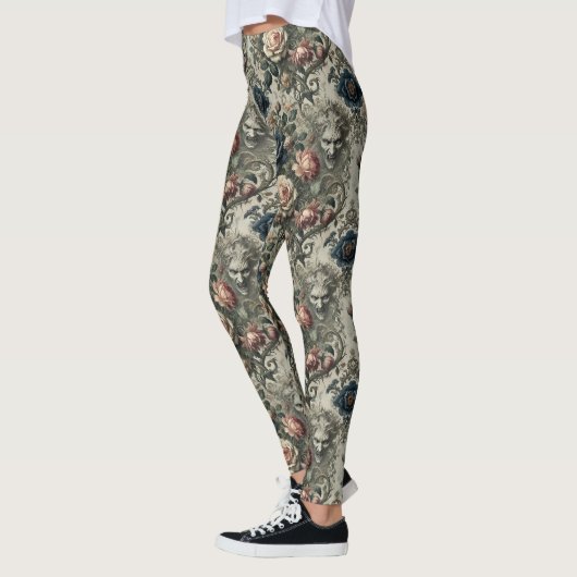 Leggings Remarques sur les rideaux - gothique victorien (Gauche)