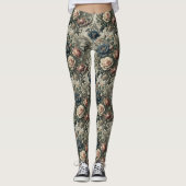 Leggings Remarques sur les rideaux - gothique victorien (Devant)