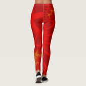 Leggings Remix rouge cerise (Dos)