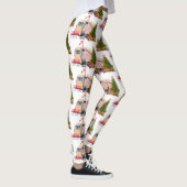 Leggings remorque flamingo père Noël (Droite)
