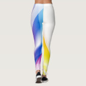 Leggings Remous abstrait 1 (Dos)