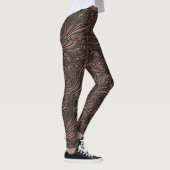Leggings Remous d'en cuivre de la science-fiction de cool (Droite)