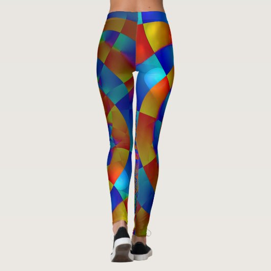 Leggings Remous fou de cirque (Dos)