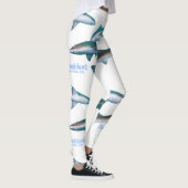 Leggings Remue-ménage de requins (Droite)