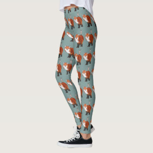 LEGGINGS RENARD ET HIBOU D'ANTLER