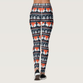 Leggings Renard laide de Noël dressé (Dos)