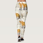 Leggings Renard rouge (Dos)