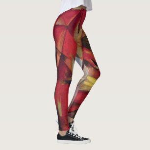 Leggings Renards par Franz Marc, Art Cubiste Abstrait Vinta