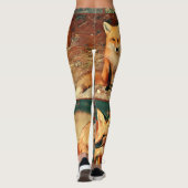Leggings Renards rouges (Dos)