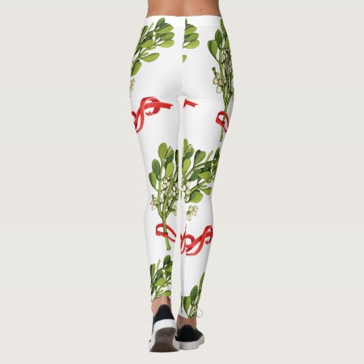 LEGGINGS RENCONTREZ-MOI SOUS LA MISTLETOE NOËL (Dos)