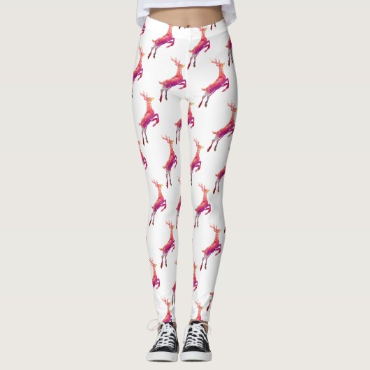 Leggings Renne Rose (Devant)