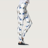 Leggings Rennes de cerfs Leggations personnalisées de Noël (Droite)