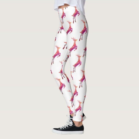 Leggings Rennes roses (Gauche)