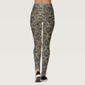 Leggings Réparer la conception de la peau sur une jambe (Dos)