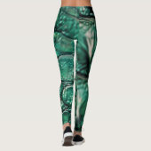Leggings Reptilian Chic Emerald Design (Dos)