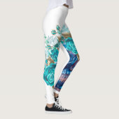 LEGGINGS REQUIEM FLEUR BLEUE (Droite)