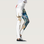 Leggings Requin de récif joyeux (Droite)