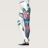 Leggings Requin de récif joyeux (Gauche)