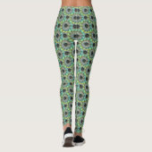 Leggings Requin spiral par Kenneth Yoncich (Dos)